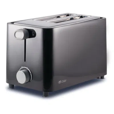 Commercial Chef Chk Series  Cct2201b - 2 Slice Toaster, Black
