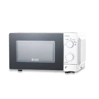 Commercial Chef Chm Series  17.8" 0.6 Cu Ft. 600 - Watt Countertop Microwave In White