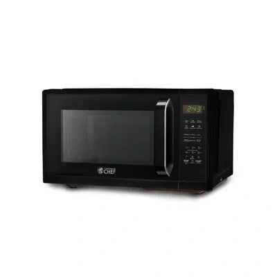 Commercial Chef Chm Series  19.1" 0.9 Cu Ft. 900 - Watt Countertop Microwave In Black