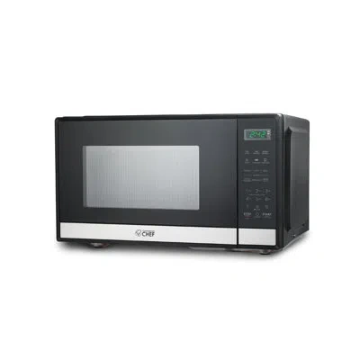 Commercial Chef Chm Series  19.1'' 0.9 Cubic Feet Cu. Ft. Countertop Microwave In Stainless Steel