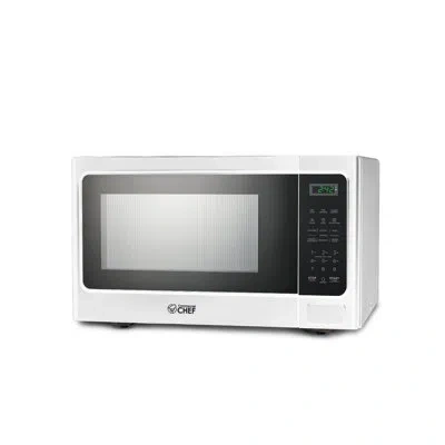 Commercial Chef Chm Series  20.4" 1.3 Cu Ft. 1000 - Watt Countertop Microwave In White