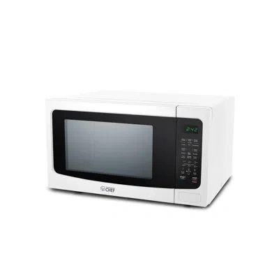 Commercial Chef Chm Series  21.8" 1.6 Cu Ft. 1100 - Watt Countertop Microwave In White