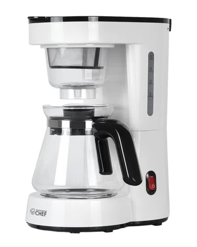 Commercial Chef Drip Coffee Maker In White