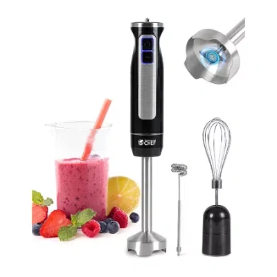 Commercial Chef Immersion Hand Blender In Black
