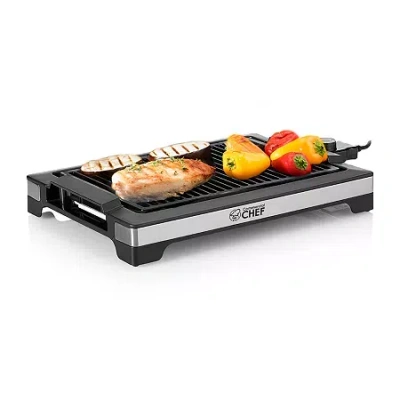 Commercial Chef Indoor Electric Grill In Black