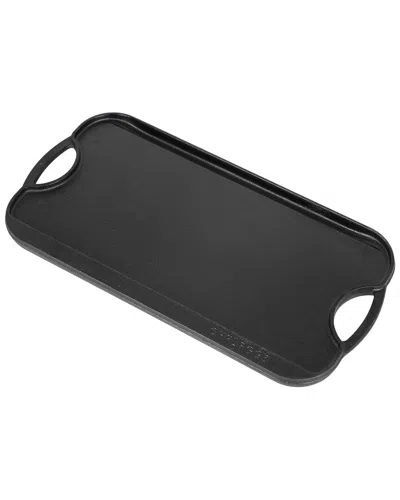 Commercial Chef Reversible Grill Griddle In Black