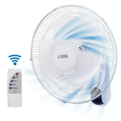 Commercial Cool 16 " Wall Fan In White