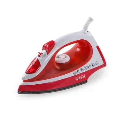 Commercial Cool Clothing Steam Iron In Red