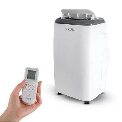 Commercial Cool Commericial Cool Cpt10wb Remote Control Portable Air Conditioner 14000 Btu White In Animal Print