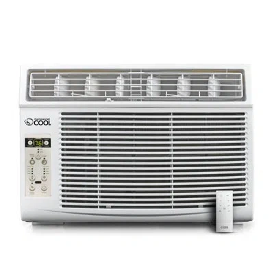 Commercial Cool Cwam Series 10,000 Btu Window Air Conditioner With Remote In White