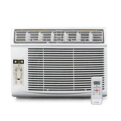Commercial Cool Cwam Series  Cwam145w6c 14,300 Remote Control And Adjustable Thermostat Window Air Co In White
