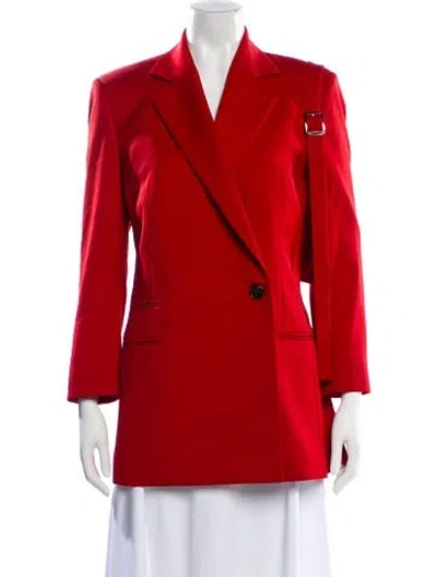 Pre-owned Commission Blazer In Red