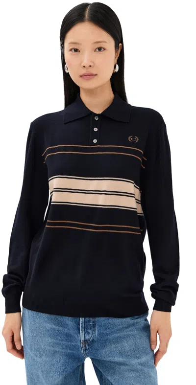 Commission Dad Polo Navy Combo