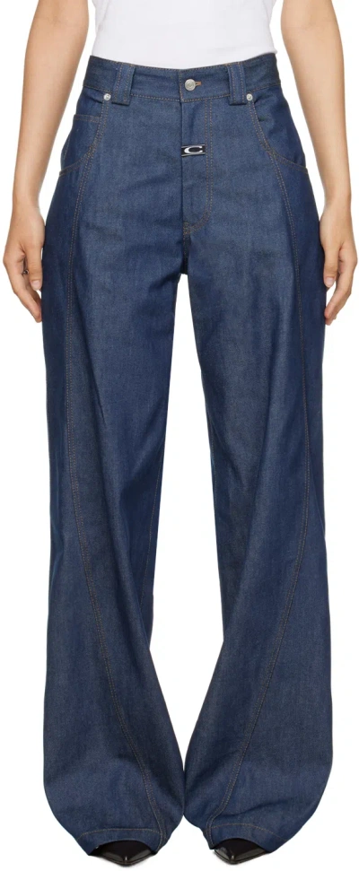 Commission Indigo Twisted Jeans