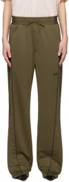 Commission Khaki Shift Track Pants In Olive