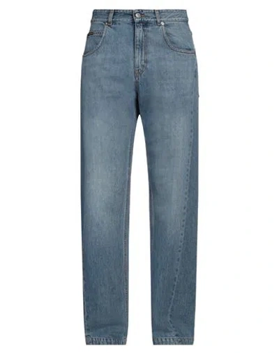 Commission Man Jeans Blue Size Xl Cotton