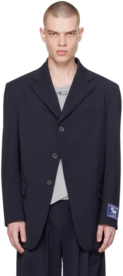 Commission Navy Button Blazer