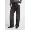 Commission Shift Straight Leg Jeans In Gray
