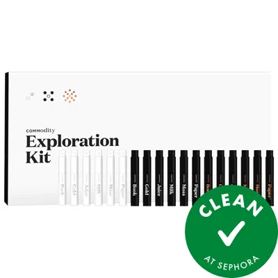 Commodity Exploration Fragrance Set In White