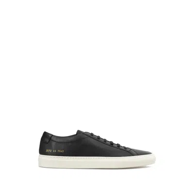 Common Project Lace-up Sneakers In Black