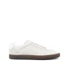 Common Project Suede Sneakers In White