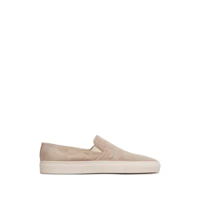 Common Project Suede Upper Sneakers In Neutral