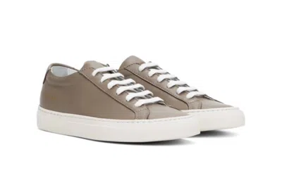 Common Projects 6163 Achilles Sneakers In Ash In Animal Print