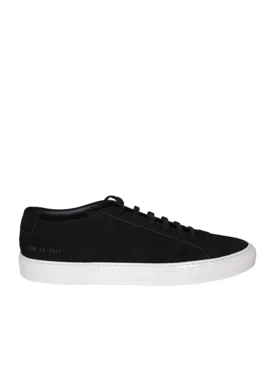Common Projects Achille Low Sneakers In Black