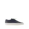 Common Projects Bumpy Contrast Sole Sneakers For Men In Blue