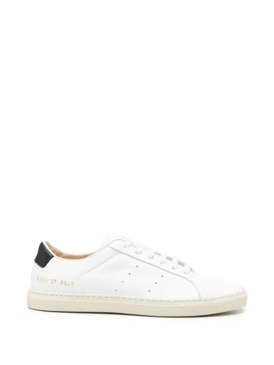 Common Projects Achilles Contrast Sneakers In White