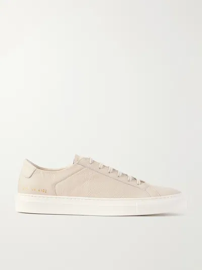 Common Projects Achilles Full-grain Leather Sneakers In Animal Print