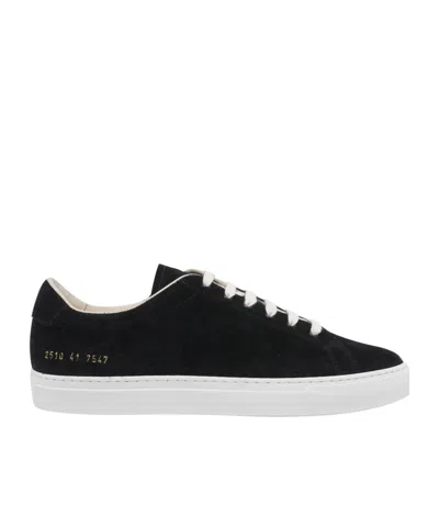 Common Projects Achilles Lace-up Sport Sneakers In Black