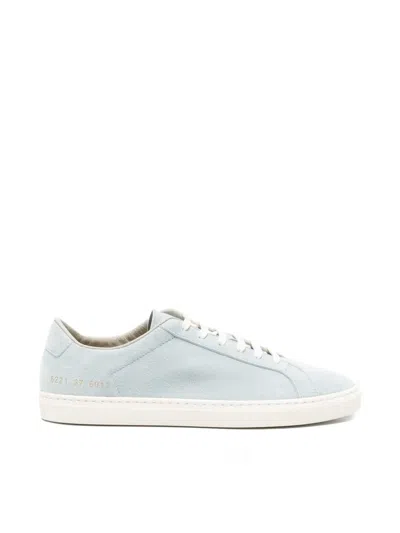Common Projects Achilles Lace-up Sneakers In Blue
