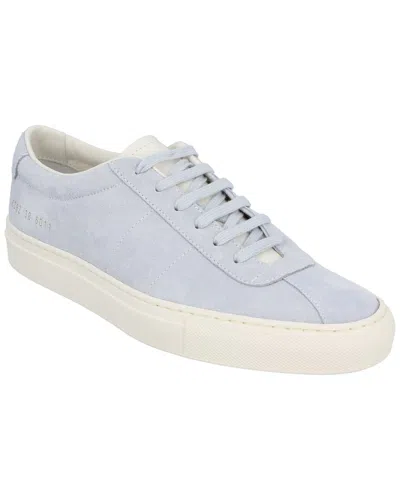 Common Projects Achilles Leather Sneaker In Blue