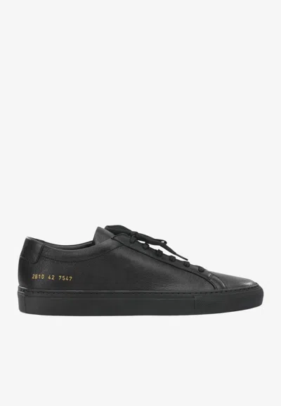 Common Projects Achilles Leather Sneakers In Multi | ModeSens