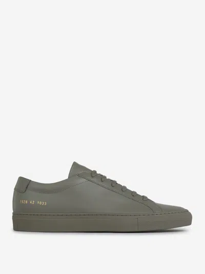 Common Projects Achilles Leather Trainers In Brown
