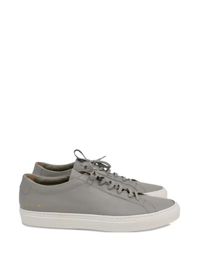 Pre-owned Common Projects Achilles Leather Sneakers In Gray