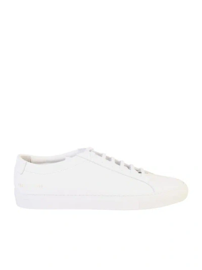 Common Projects Achilles Leather Sneakers In White