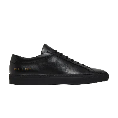 Pre-owned Common Projects Achilles Low 'black'