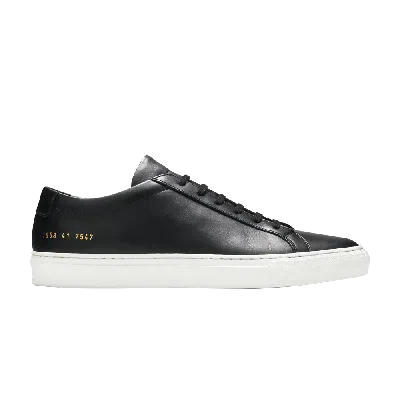 Pre-owned Common Projects Achilles Low 'black'