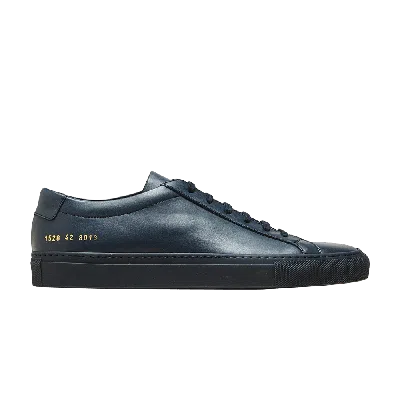 Pre-owned Common Projects Achilles Low 'navy' In Blue