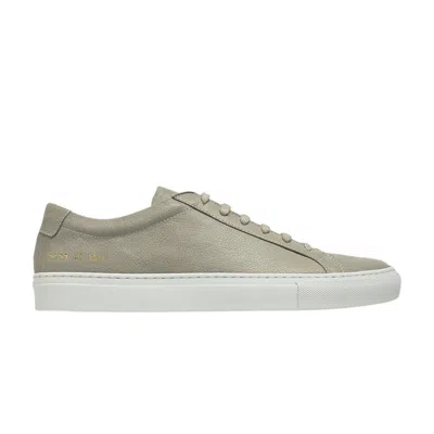 Pre-owned Common Projects Achilles Low Premium 'carta' | Brown | Men's Size 42