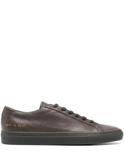 Common Projects Achilles Low Sneaker In Brown