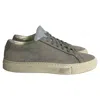 Common Projects Achilles Low Sneakers In Grey Suede In Grey
