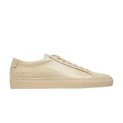 Pre-owned Common Projects Achilles Low 'tan'
