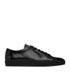 Common Projects Original Achilles Leather Sneakers In Black
