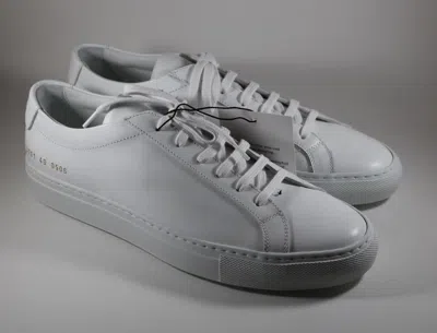 Pre-owned Common Projects Achilles Low White Size 40 / 10 Sneakers