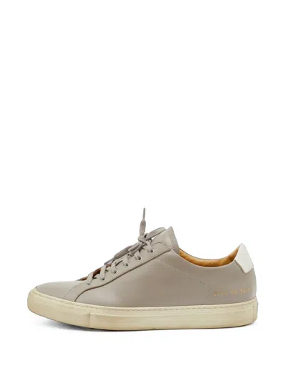 Pre-owned Common Projects Achilles Low-top Sneakers In Grey