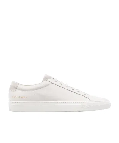 Common Projects Achilles Nubuck Trainers In White