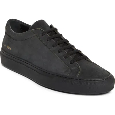 Common Projects Achilles Premium Sneaker In Black